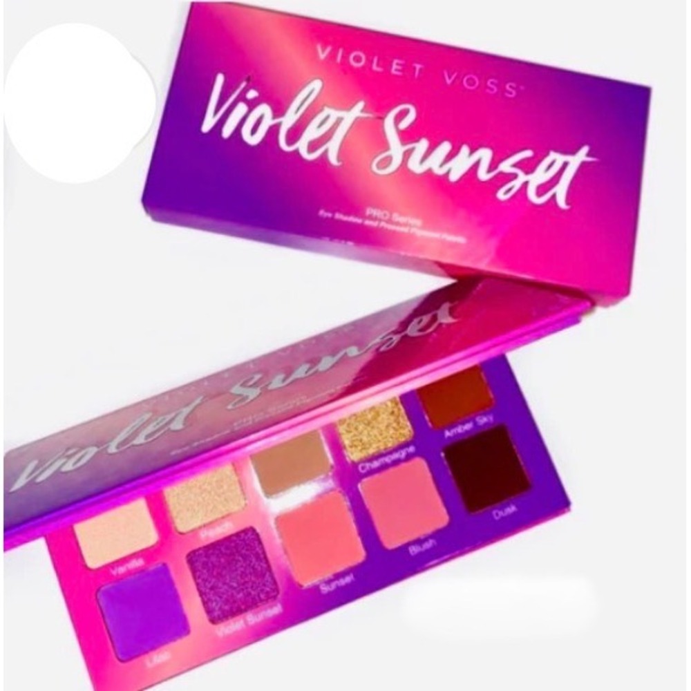 Violet Voss Violet Sunset Palette Pink Purple Neutral Shades NEW